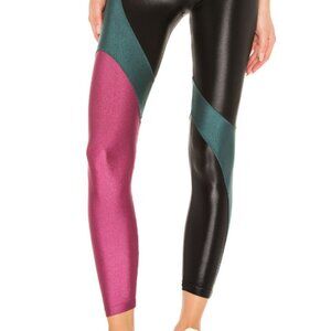 Koral Charisma High Rise Infinity Legging in Black/Palace/Vienna, Size Small